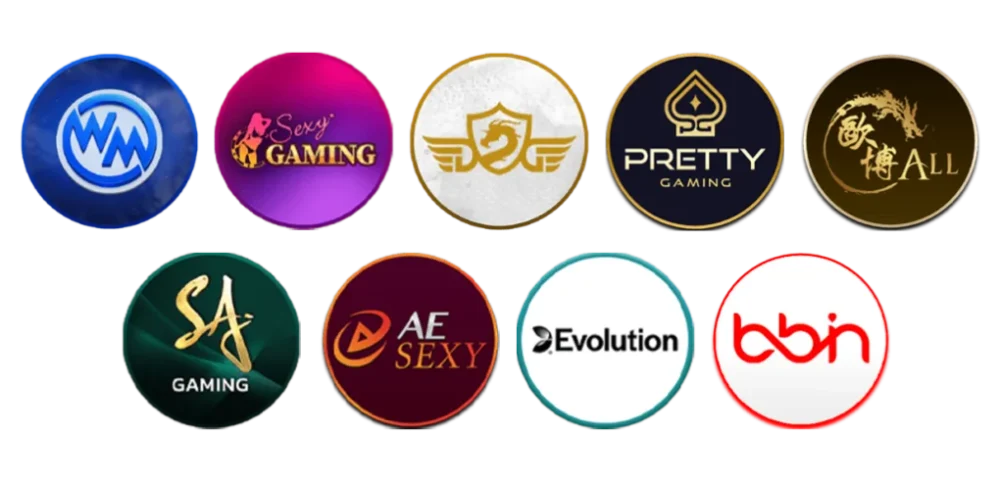 โลโก้ค่ายเกมคาสิโน